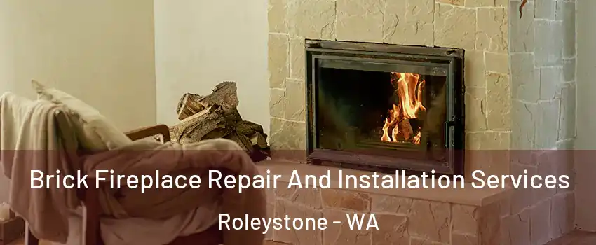 Brick Fireplace Repair And Installation Services Roleystone - WA