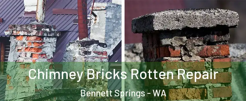 Chimney Bricks Rotten Repair Bennett Springs - WA