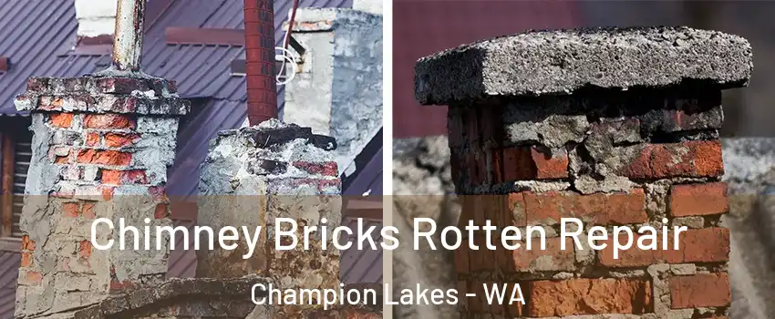 Chimney Bricks Rotten Repair Champion Lakes - WA