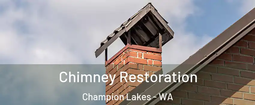 Chimney Restoration Champion Lakes - WA
