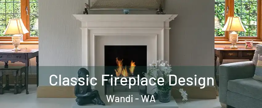 Classic Fireplace Design Wandi - WA