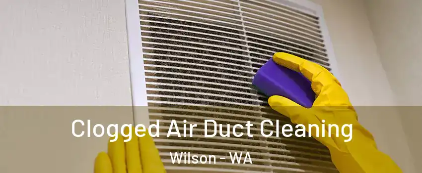Clogged Air Duct Cleaning Wilson - WA