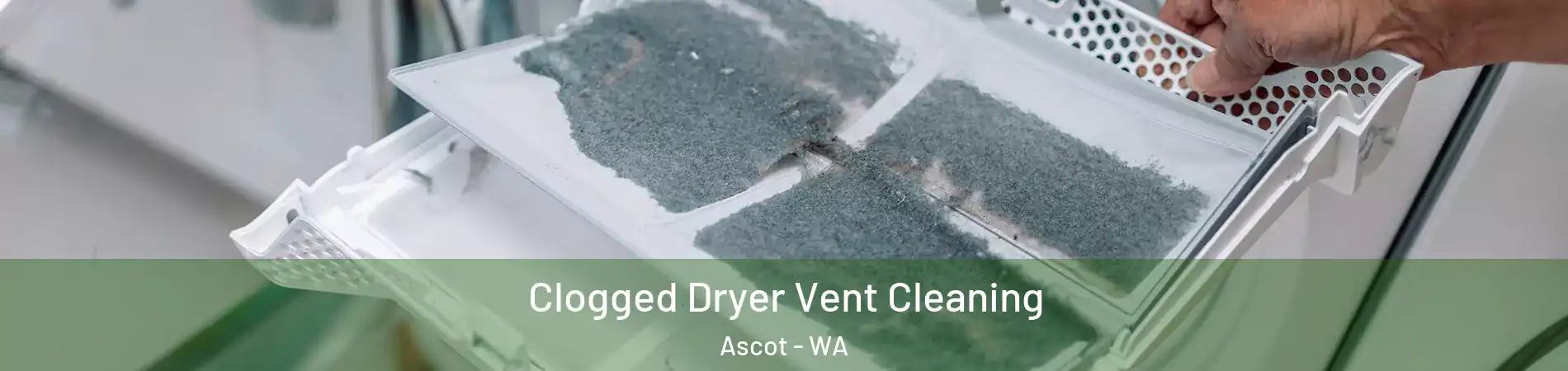 Clogged Dryer Vent Cleaning Ascot - WA