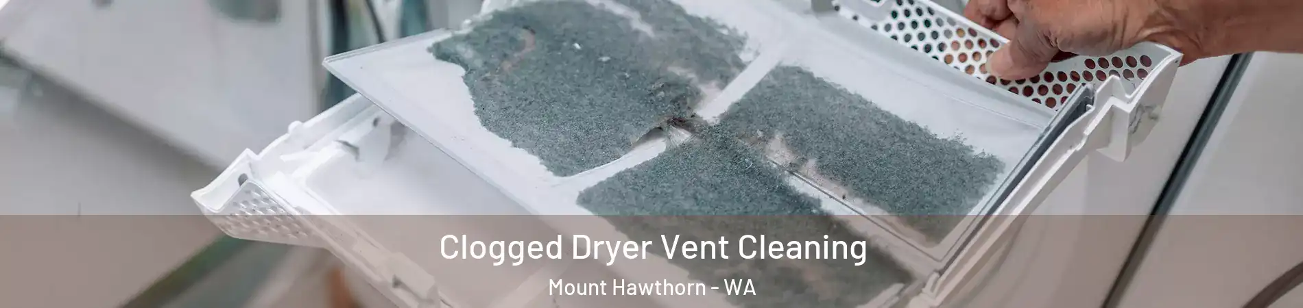 Clogged Dryer Vent Cleaning Mount Hawthorn - WA