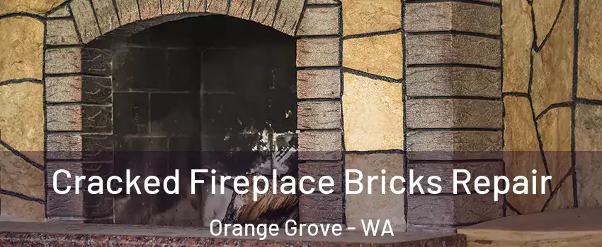 Cracked Fireplace Bricks Repair Orange Grove - WA