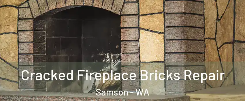 Cracked Fireplace Bricks Repair Samson - WA