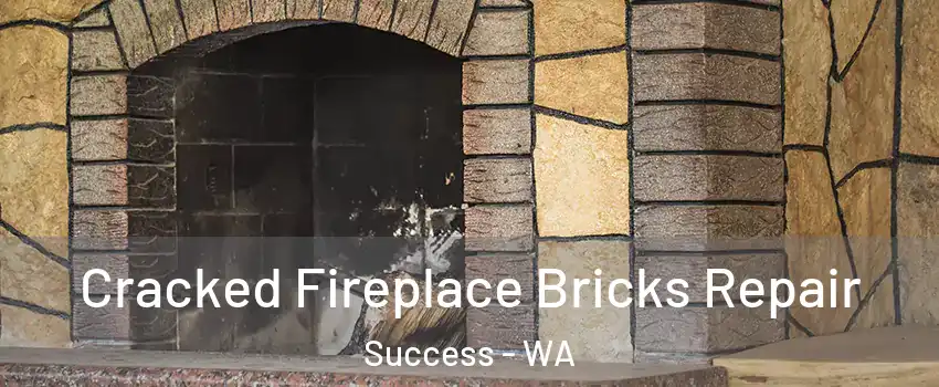Cracked Fireplace Bricks Repair Success - WA