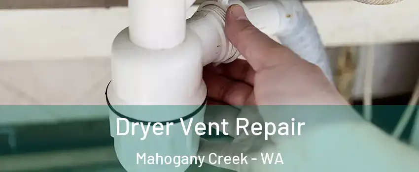 Dryer Vent Repair Mahogany Creek - WA