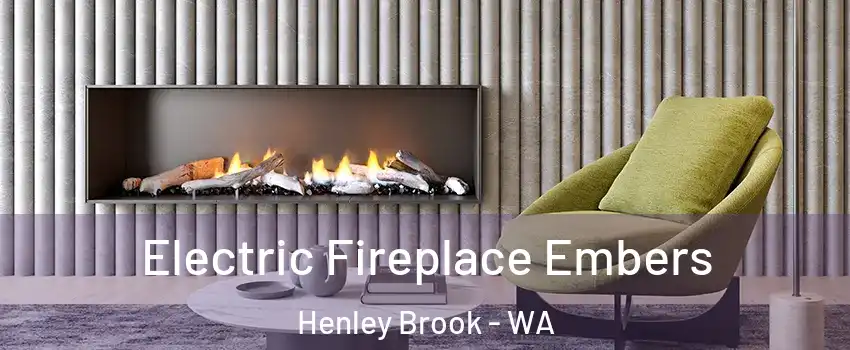 Electric Fireplace Embers Henley Brook - WA