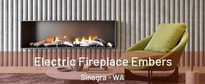 Electric Fireplace Embers Sinagra - WA