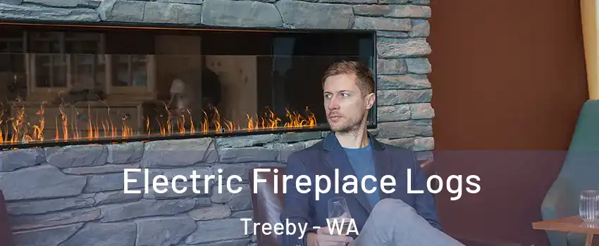 Electric Fireplace Logs Treeby - WA