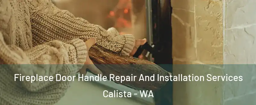 Fireplace Door Handle Repair And Installation Services Calista - WA