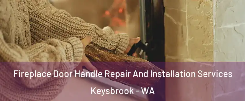 Fireplace Door Handle Repair And Installation Services Keysbrook - WA