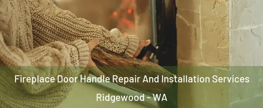 Fireplace Door Handle Repair And Installation Services Ridgewood - WA