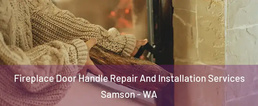 Fireplace Door Handle Repair And Installation Services Samson - WA