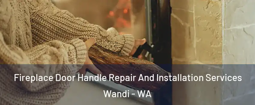 Fireplace Door Handle Repair And Installation Services Wandi - WA