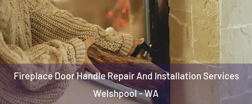 Fireplace Door Handle Repair And Installation Services Welshpool - WA