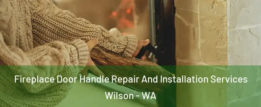 Fireplace Door Handle Repair And Installation Services Wilson - WA