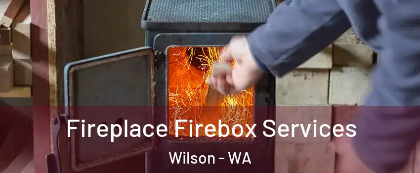 Fireplace Firebox Services Wilson - WA