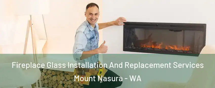 Fireplace Glass Installation And Replacement Services Mount Nasura - WA