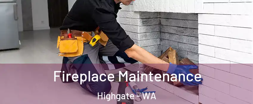 Fireplace Maintenance Highgate - WA