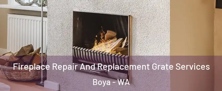 Fireplace Repair And Replacement Grate Services Boya - WA