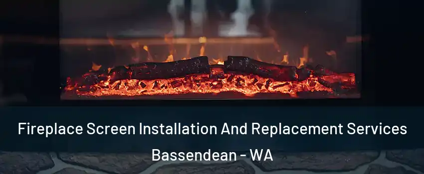 Fireplace Screen Installation And Replacement Services Bassendean - WA
