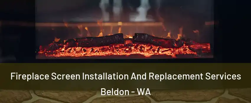 Fireplace Screen Installation And Replacement Services Beldon - WA