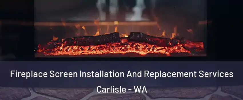 Fireplace Screen Installation And Replacement Services Carlisle - WA
