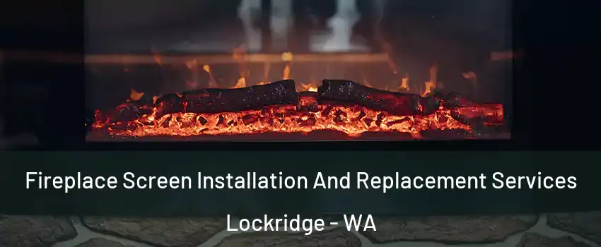 Fireplace Screen Installation And Replacement Services Lockridge - WA
