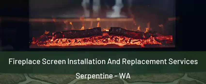 Fireplace Screen Installation And Replacement Services Serpentine - WA