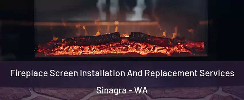 Fireplace Screen Installation And Replacement Services Sinagra - WA