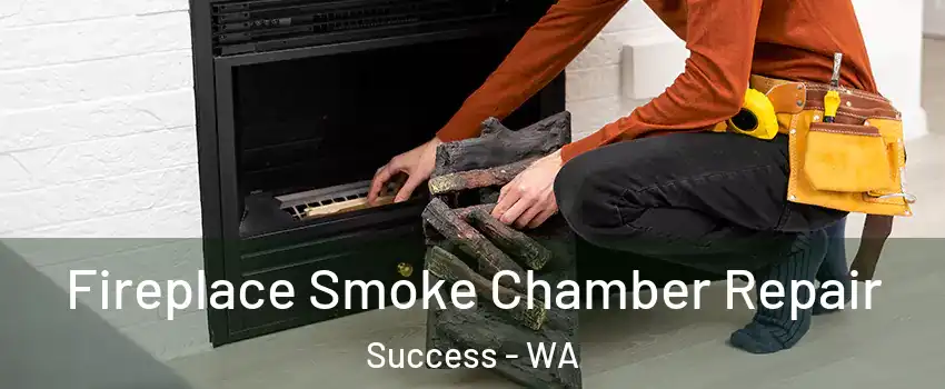 Fireplace Smoke Chamber Repair Success - WA