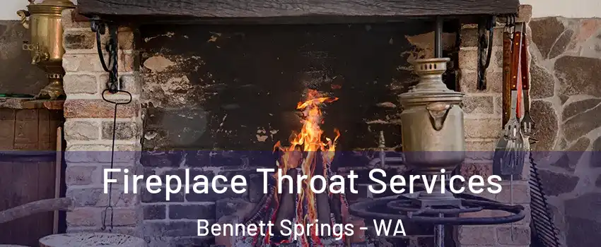 Fireplace Throat Services Bennett Springs - WA