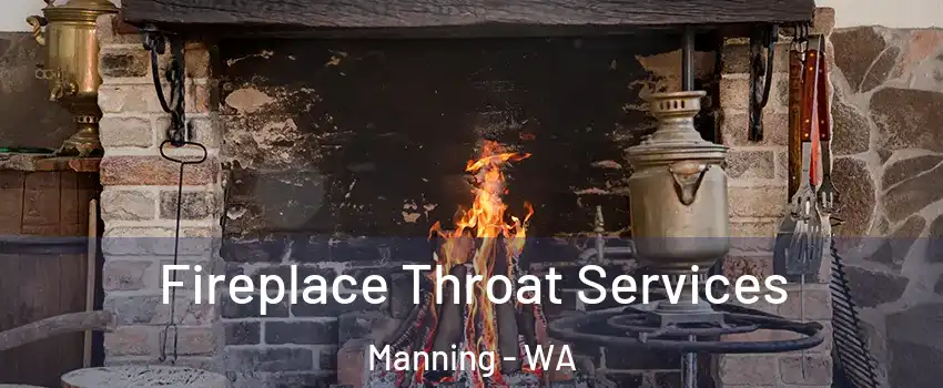 Fireplace Throat Services Manning - WA