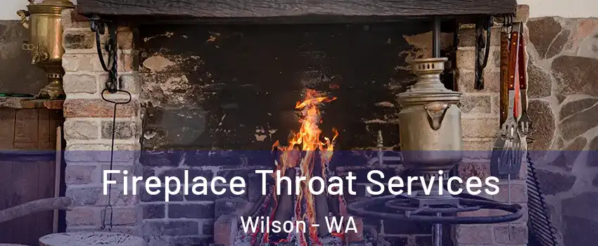 Fireplace Throat Services Wilson - WA