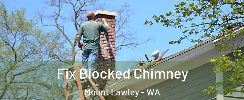 Fix Blocked Chimney Mount Lawley - WA