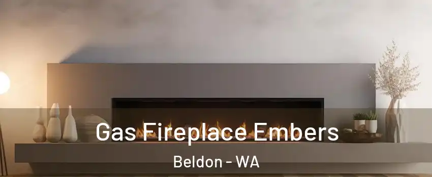 Gas Fireplace Embers Beldon - WA