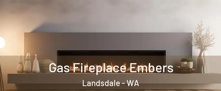 Gas Fireplace Embers Landsdale - WA