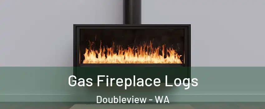 Gas Fireplace Logs Doubleview - WA