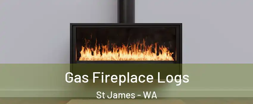 Gas Fireplace Logs St James - WA