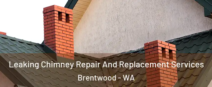 Leaking Chimney Repair And Replacement Services Brentwood - WA
