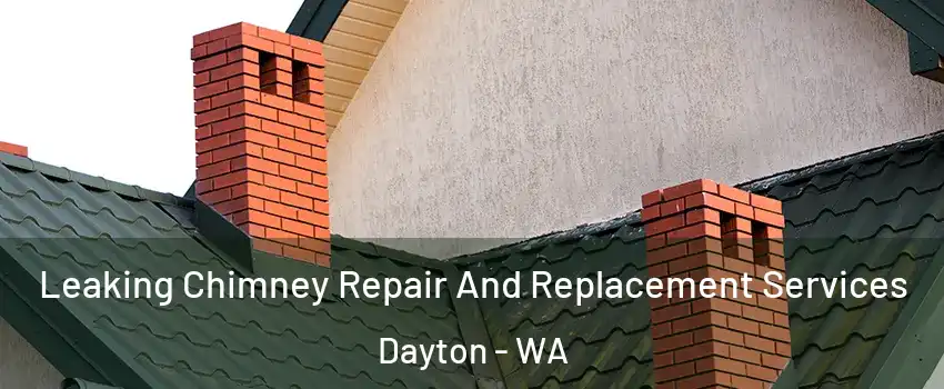Leaking Chimney Repair And Replacement Services Dayton - WA