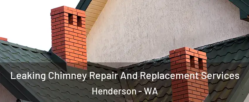 Leaking Chimney Repair And Replacement Services Henderson - WA