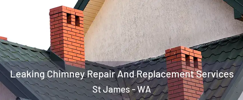 Leaking Chimney Repair And Replacement Services St James - WA