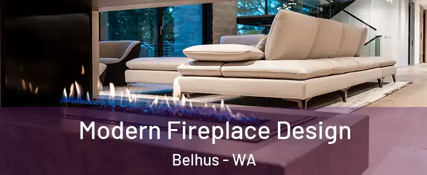 Modern Fireplace Design Belhus - WA