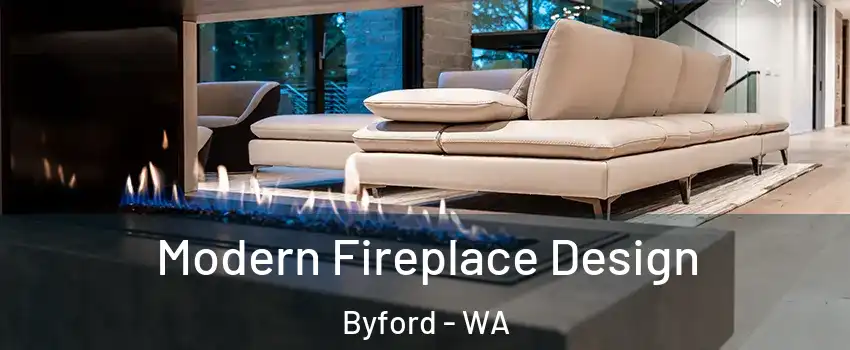 Modern Fireplace Design Byford - WA