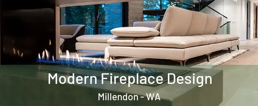 Modern Fireplace Design Millendon - WA