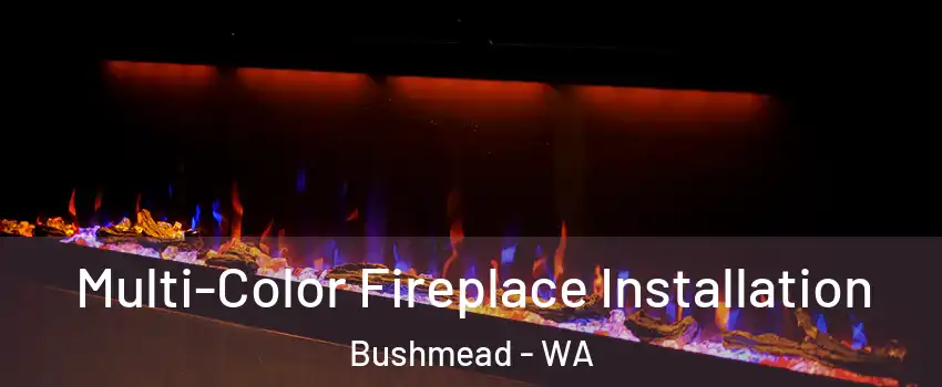 Multi-Color Fireplace Installation Bushmead - WA