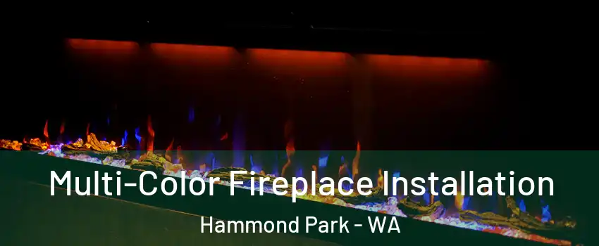 Multi-Color Fireplace Installation Hammond Park - WA